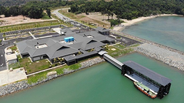 The newly completed Desaru Coast Ferry Terminal is now connected to Singapore via a 90-minute ferry ride operated by Desaru Link Ferry Services.